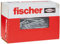 fischer PowerFast II CZF 3,0 x 35, Spanplattenschraube (100 Stk.) mit Vollgewinde, Senkkopfschraube mit Kreuzschlitz, Schraube für Holzverarbeitung, reduziert Einschraubwiderstand & Einschraubzeit