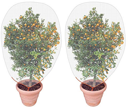 YHmall Gartennetze Gemüsenetz Gemüseschutznetz Insektenschutznetz Insekten Vögel Schutznetz für Gemüse Blumen Pflanzen Obst (1x1.5m/3x4,5ft)