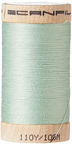 Scanfil 40029-4820 Nähgarn, Baumwolle, 4820 Grün, 100 m, meter