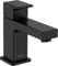 hansgrohe Vernis Shape - Waschtischarmatur für Kaltwasser ohne Ablauf, Wasserhahn für Gäste WC mit Auslauf Höhe 63 mm, Mischbatterie Waschbecken wassersparend (EcoSmart), Mattschwarz, 71592670