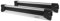 OMAC Porte-Skis Porte-Snowboard Barres De Toit Verrouillables Noir TÜV 2X (Peut contenir jusqu'à 6 Paires de Skis ou 4 Snowboards)