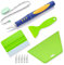 Litorange Wallpaper Tools Professional Wallpaper Application Kit with 5 Tools and Replacement Blades, Wallpaper Hanging Set for All Types of Wallpaper, Car Vinyl Wrap, Window Tint, Glass Film