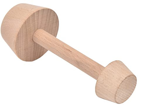 Cyrank Wooden Tart Tamper for Mini Muffin Pan, Double Headed Wood Pie Egg Tart Molds Mini Pastry Tamper Tool Wooden Pastry Tampers for Egg Tart