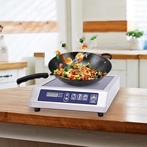 Plaque de cuisson à induction, 3500 W, plaque de cuisson à induction, plaque de cuisson avec contrôle tactile et plaque en cristal noir 220 V