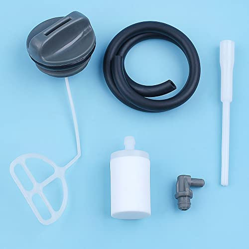 Gas-Kraftstofftank-Entlüftungskappen-Leitungsanschluss-Set for Husqvarna 372 372XP 362 Special 395 390 385 385XP 390XP Kettensäge 537 09 93–01 Leistung