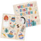 Folat 65710 Sankt Nikolaus Kinder Dekoration - Servietten 'Welcome Sint & Pieten' - Sint und Pieten - 12,5 x 12,5 cm - 20 Stück