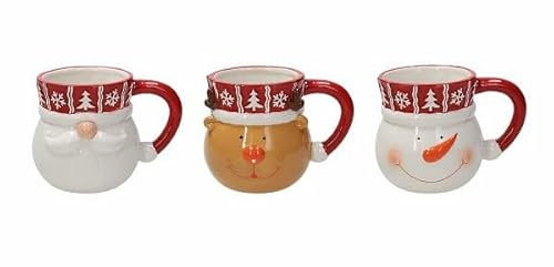 Tognana 1 Pezzo Tazzone Tazza Latte Natale Dear Santa 420 cc 3 Modelli
