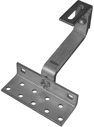 10x PV Dachhaken 3-fach verstellbar Edelstahl Set - Mittellast, korrosionsbeständig, für Schrägdächer ab 20° Neigung - für Photovoltaik, Solarmodule, Solar Montage - Made in Germany - inkl. 0% MwSt.