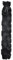 A2Z Hot Water Bottle 2L Long Hot Water Bottle Plush 3D Animal Fleece Cover Rubber - Hot Bottle AZ0430 Black