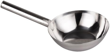 MAGICLULU Mestolo Per Acqua Da Cucina Con Manico Ergonomico - Paletta in Acciaio Inossidabile Per Uso in Giardino E in Cucina