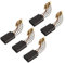 QUARKZMAN 10Pcs CB-303 Escobillas de Carbón para Motor, 16x11x5mm Cepillos de Carbón para Herramienta Eléctrica, Reemplazo de Reparación de Angular Amoladora Mesa Sierra Taladro de Mano