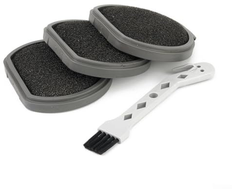 QOXEZY Staubsauger Vormotorfilter für AEG FX9 QX9 Staubsauger Waschbar Ersatzfilter Vormotorfilter