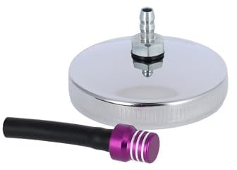Tankdeckel mit Entlüftungsventil, Violett/Chrom - für Simson S50, S51, SR50, SR80, KR51 Schwalbe, SR4 Vogelserie - IWL