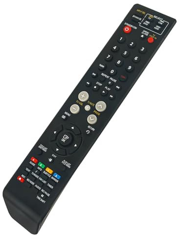 VINABTY Telecomando di ricambio 00079B Sub 00079D adatto per Samsung TV analogica DVD HDD DVD-SH893M 00079B 00079D
