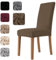 Homebliss Stuhlhussen 6er Set Stretch,Stuhlhussen Schwingstühle Elastisch für Esszimmer- und Küchenstühle, Stuhlbezug Sehr Weich Bequem Kratzfest Taubengrau