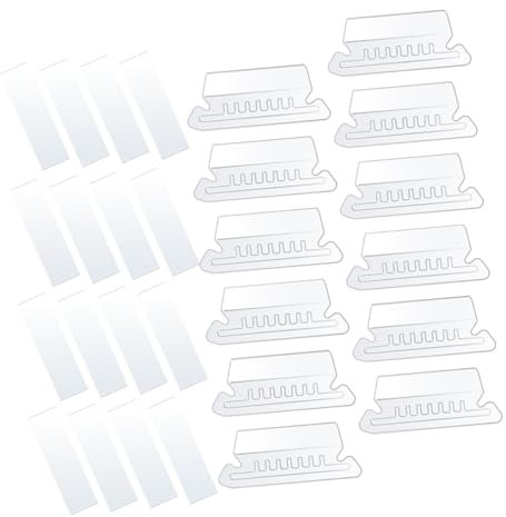 100 Stück Register aus PVC zur Schnellen Dateiidentifikation