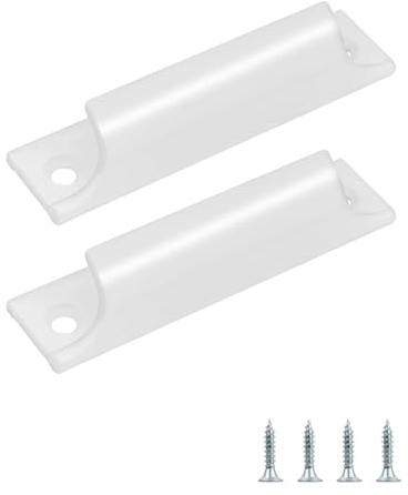 LEEQBCR 2 pezzi Maniglia esterna per porta del balcone, in lega di alluminio, con viti in acciaio inox, per porta del balcone, per esterni e terrazze, per mobili