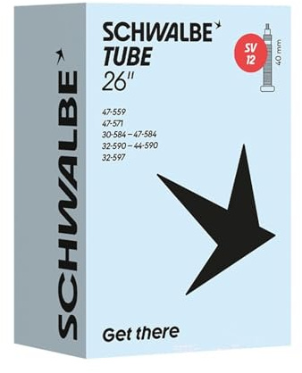 Schwalbe Fahrradschlauch SV12 30/47-559/597 IB 40mm