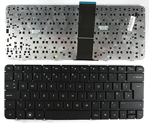 Power4Laptops Royaume-Uni Noir Clavier pour Ordinateur Portable (PC) de Remplacement Compatible avec HP Pavilion dv3-4300sa