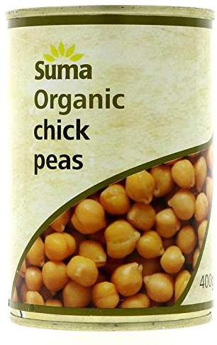 Suma Organic Chick Peas (400g) - x 3 Pack Savers Deal