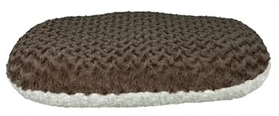Trixie Kissen Kaline Creme/grau Hundekissen Hundeliegebett Hundeausstattung Hundezubehör, 64x41 cm (1er Pack), 4011905389530