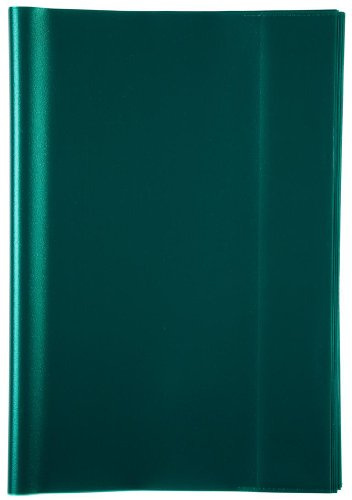 10 Heftumschläge/Hefthüllen DIN A4 / Farbe: transparent grün