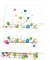 Logbuch-Verlag 50 Tischkarten LUFTBALLONS Geburtstag Kinder Namensschilder Silvester Party Sitzkarten Platzkarten weiß