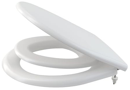 ALCAPLAST -WC-SITZ-Modell:HOME -FAMILY-TOILETTENSITZ-WC DECKEL mit integrierten Kindersitz -Softclose-mit Easy Click Funktion-Verstellbare Scharniere-Farbe:weiß-Neuheit 2015