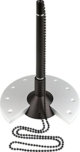 helit H6359098 - Kugelschreiberständer „the base“, schwarz / lichtgrau