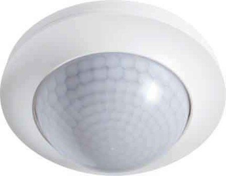 ESYLUX 5142215 Präsenzmelder 360 Grad 24 m, 230 V, RWS, IP20, PD-C360/24 Slave