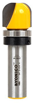 Yonico 14961 - Bowl & Tray Router Bit, Diameter: 3/4, Cutting Height: 5/8 - 1/2 Shank