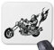 Reifen-Markt Tapis de Souris (Mousepad) Biker Moto Chopper Harley Rocker Route 66 Le pour Les Amis - des Connaissances ou des collègues de Travail pour Votre Ordinateur Portable, Ordinateur p