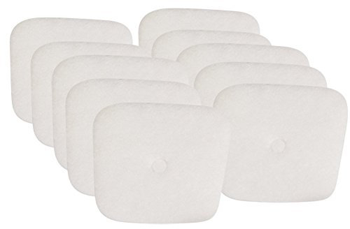 OxoxO 10 Stück Luftfilter für Mantis 7222 7222E 7222M 7225 7230 7240 7920 7924 Gartenfräse/Kultivator