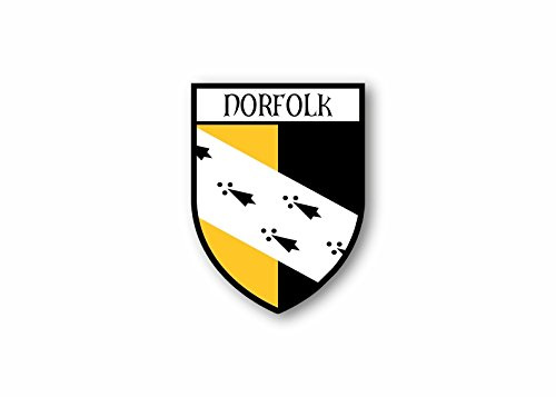Sticker county shield car vinyl souvenir decal flag caravan crest norfolk