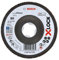 Bosch Professional 1x Angled Flap Disc Best (for Metal, X-LOCK, X571, Diameter 115 mm, Grit Size K80, Accessories for Angle Grinders)