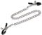 EIS Nippelklemmen mit Verbindungskette | BDSM Bondage und Rollenspiele | Einstellbar | Sex-Spielzeug für Frauen und Männer