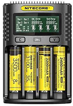 Ladegerät UM4 Four Slot 2A - Nitecore
