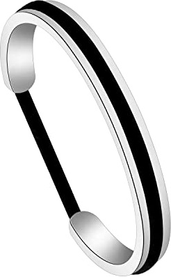 Zuo Bao - Edelstahl Haarband, Haargummi-Armbänder, 1 Stück
