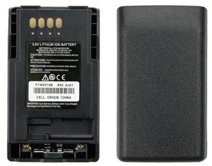 Batería FTN6574B de 3.6V 2200mAh para MTP850 MTP850S MTP800 MTP830S CEP400 MTP850FUG Tetra Radios de Repuesto Batería de Iones de Litio