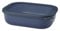 Mepal - Multi Bowl Cirqula Rectangular - Vorratsdose mit Deckel - Geeignet als Luftdichte Aufbewahrungsbox für den Kühlschrank, Mikrowellengeschirr & als Frischhaltedosen - 2000 ml - Nordic Denim