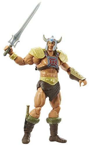 Masters of the Universe Masterverse New Eternia Viking He-Man Action Figure with Accessories, 7-inch MOTU Gift for Fans 6+ and Collectors
