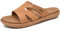 KuaiLu Ciabatte Donna Ortopediche Moda Leggere Comode Supporto Arco Plantare Doccia Sandali Estive Spiaggia Piscina Aperte Mare Pantofole Antiscivolo Gomma Suole Scarpe Khaki 42