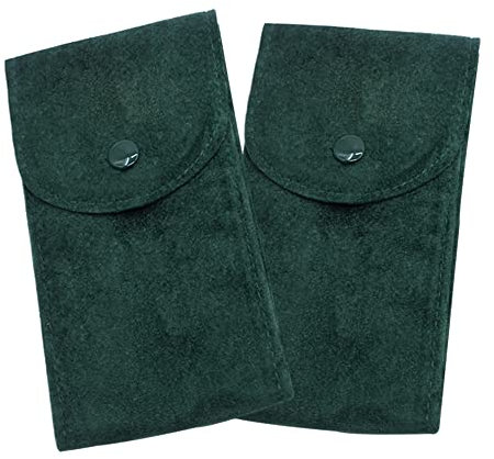 Gativs Custodia per Orologio da Viaggio, 2 Pezzi, in Flanella, Pouch Sacchetto di Stoccaggio Borsa per Orologio Portatile
