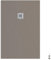 PIATTO DOCCIA MOD. ESTASI RETTANGOLARE Tortora - cm 80 x 140