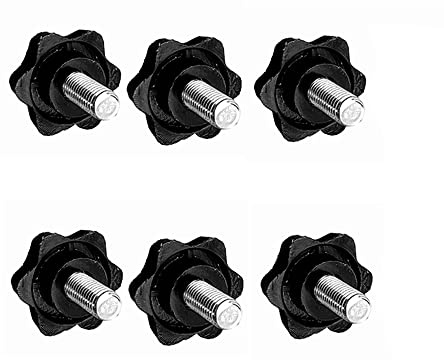 NORMICHIC Pedal-Feststellschrauben für Logitech G25 G27 G29 G920 G923 Pedalhalterung, M6 14MM Lenkrad-Feststellschraube (6 Stück)