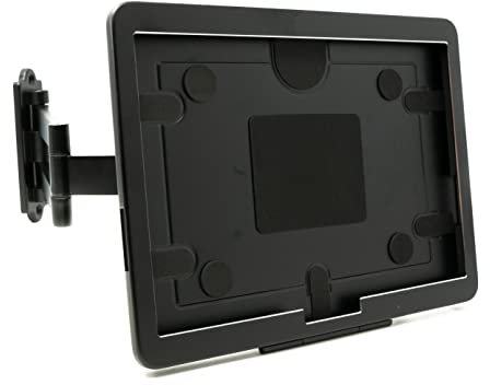 System-S Wand Halterung abschließbar 360° für Microsoft Surface Pro 11 10 9 13.0 in Schwarz