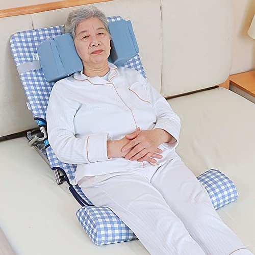 TEmkIn Comfy Backrest with Pillow, Reclining Support Adjustable Back Rest Sit up - Read Eat Watch TV in Bed for Eldery Disabled & Injured
