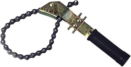 Terryshop74 Chiave Smontaggio Filtro Olio Chiave A Catena Smontaggio Montaggio Filtri Olio Motore Auto E Moto Morsa Stringente Per Filtri Olio Fino A 105 Mm Chiave Regolabile