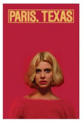 ZOLULA Paris, Texas – Filmposter auf Leinwand, Wandkunst, Dekor, Bild, Gemälde für Wohnzimmer, Schlafzimmer, Dekoration, ungerahmt, 60 x 90 cm