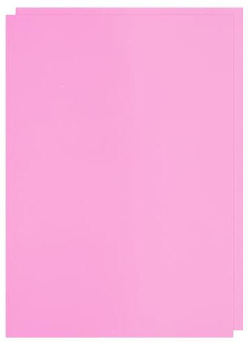 PATIKIL Rubber Stamp Sheets, 2Pcs 11.7x8.3 Soft Rubber Stamp Carving Block A4 Size Stamp Sheet for Laser Engraving Machine Rubber Stamps Ink Stamp Pads, Light Pink